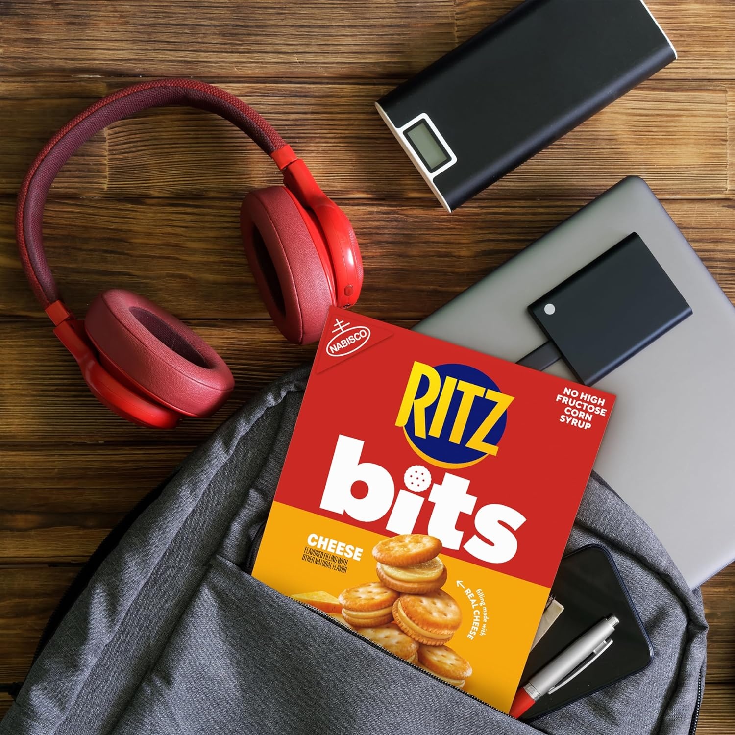 image:imageRITZ Peanut Butter Sandwich Crackers Lunch Snacks 48 Snack Packs 6 Boxes 6 Crackers Per PackCheese