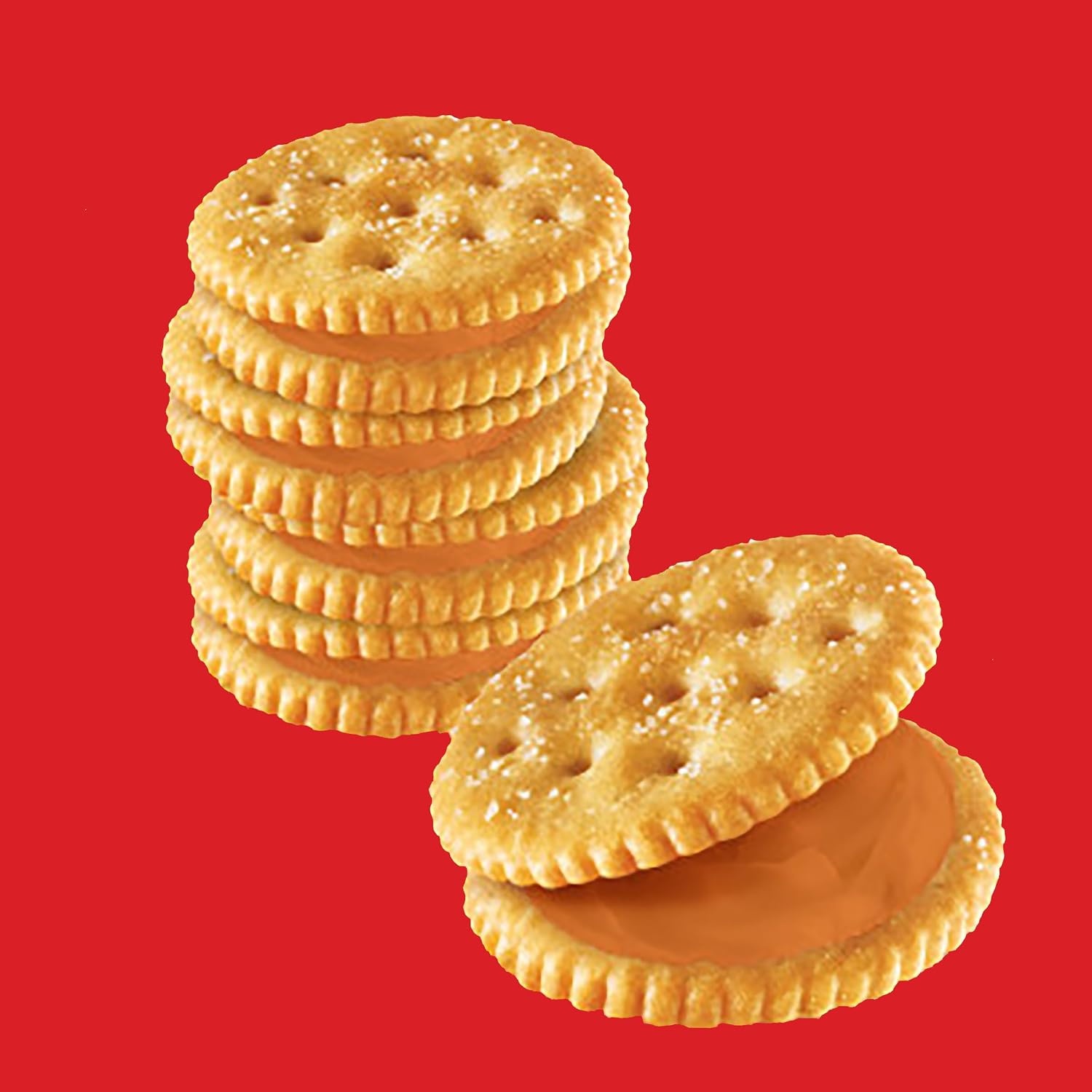 image:imageRITZ Peanut Butter Sandwich Crackers Lunch Snacks 48 Snack Packs 6 Boxes 6 Crackers Per PackPeanut butter