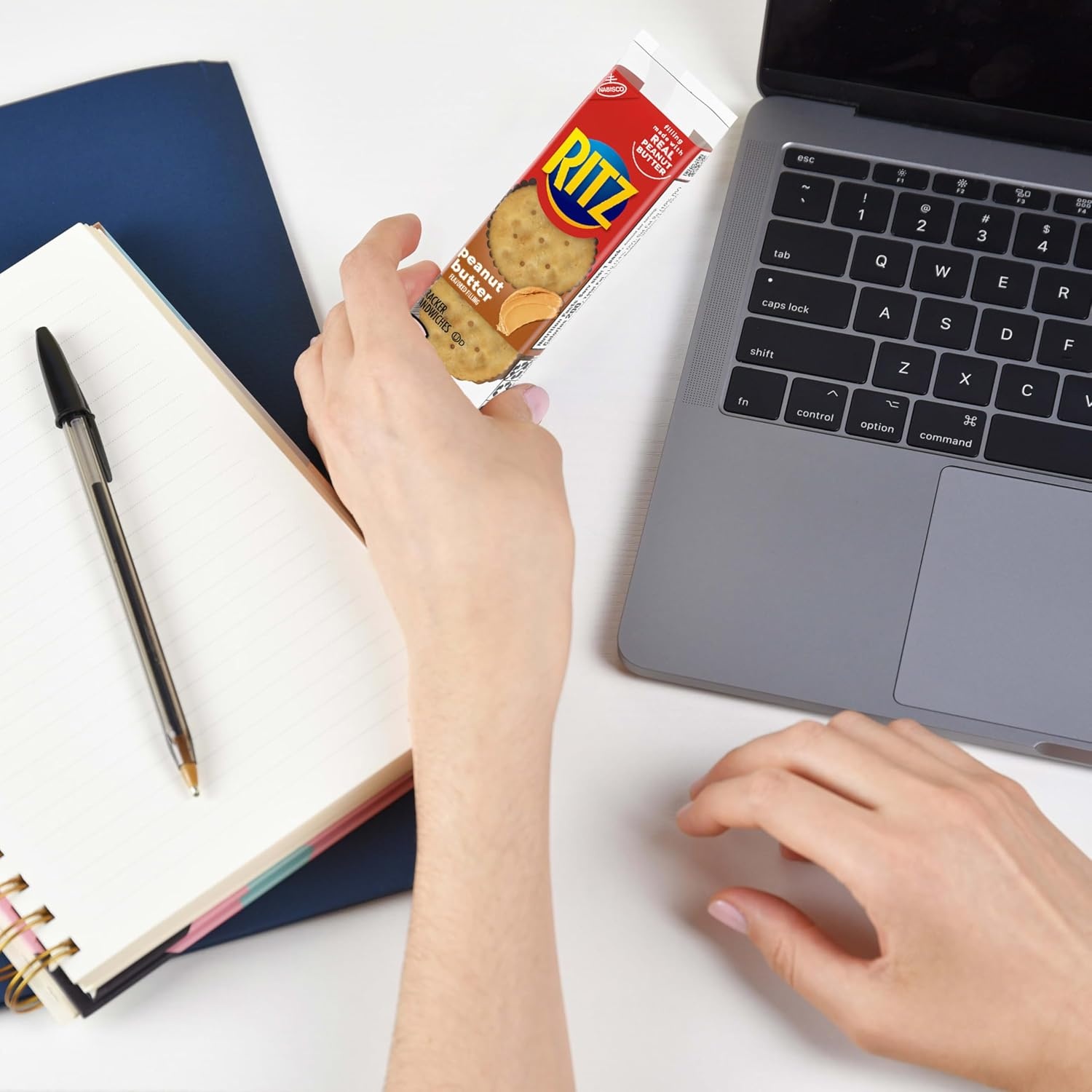 image:imageRITZ Peanut Butter Sandwich Crackers Lunch Snacks 48 Snack Packs 6 Boxes 6 Crackers Per PackPeanut butter