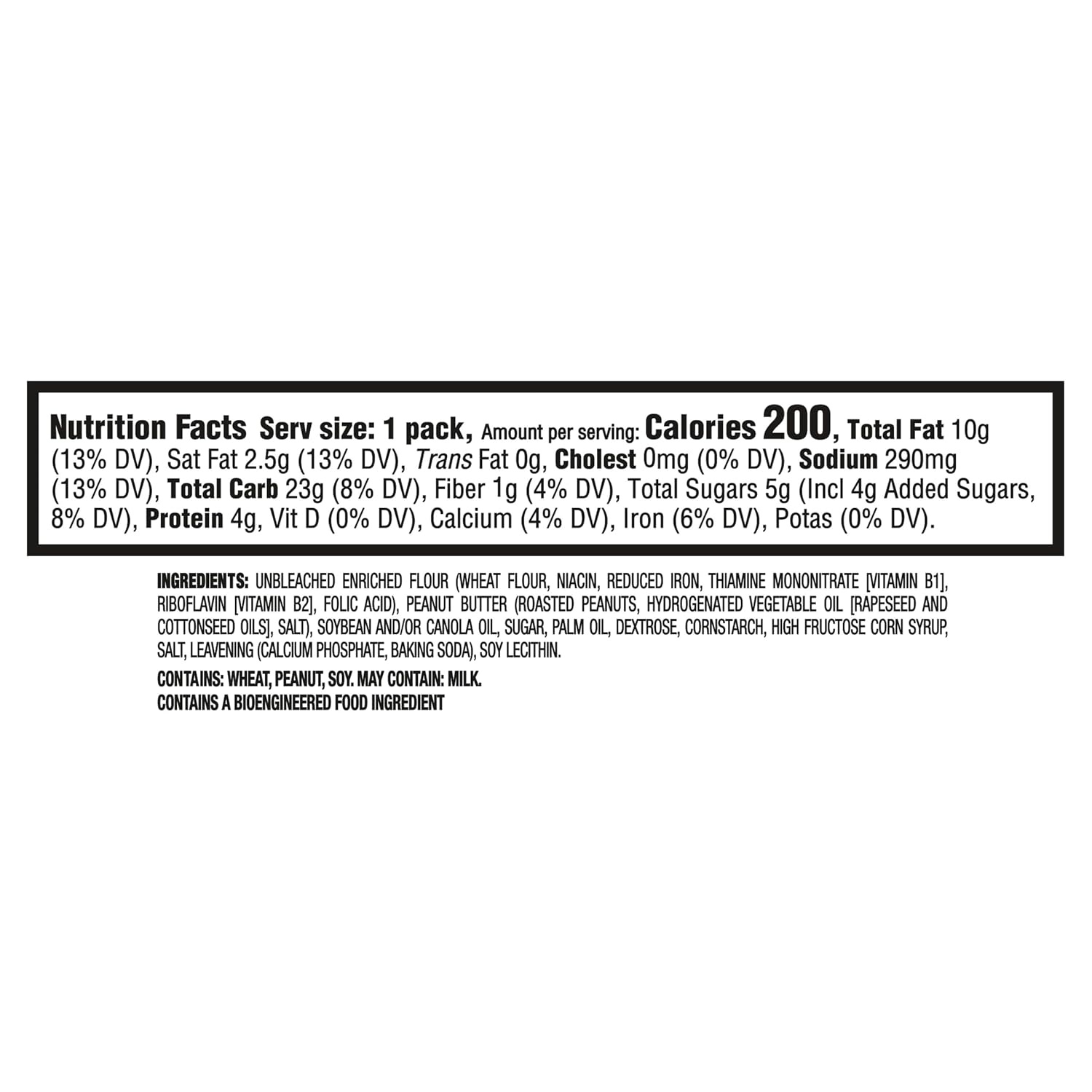 image:imageRITZ Peanut Butter Sandwich Crackers Lunch Snacks 48 Snack Packs 6 Boxes 6 Crackers Per PackPeanut butter