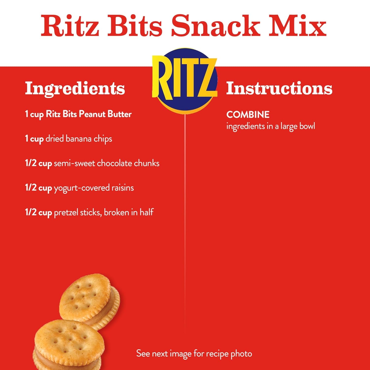 image:imageRITZ Peanut Butter Sandwich Crackers Lunch Snacks 48 Snack Packs 6 Boxes 6 Crackers Per PackPeanut butter