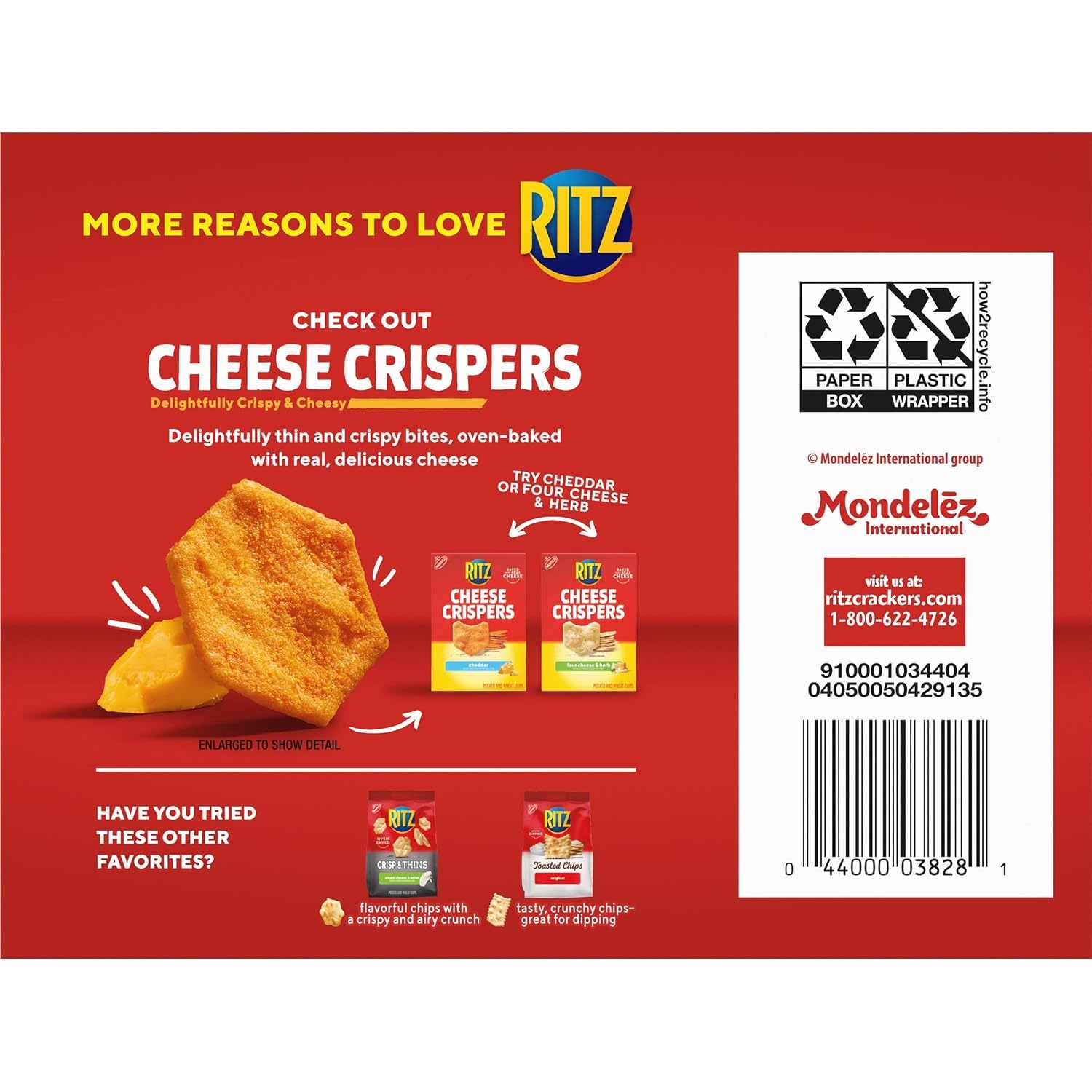 image:imageRITZ Peanut Butter Sandwich Crackers Lunch Snacks 48 Snack Packs 6 Boxes 6 Crackers Per PackPeanut butter