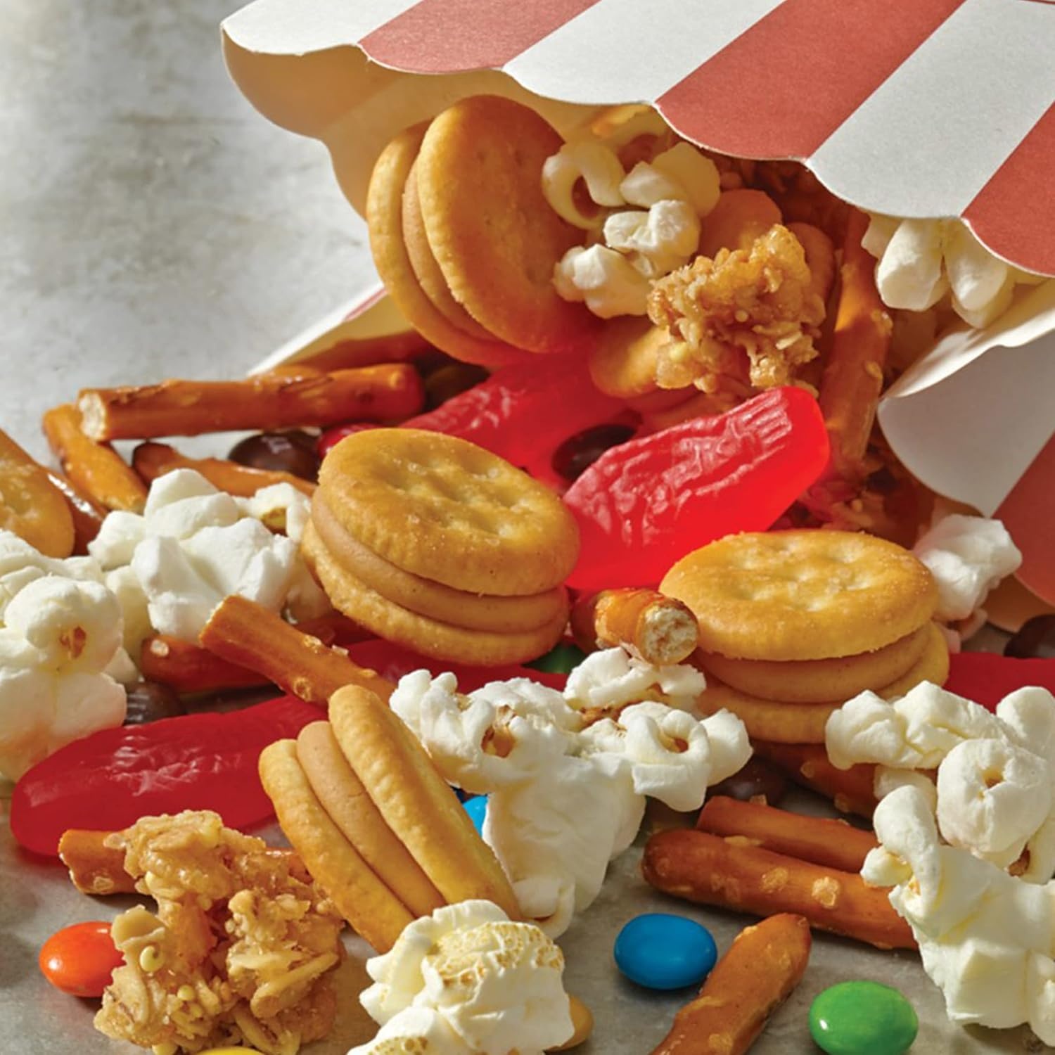 image:imageRITZ Peanut Butter Sandwich Crackers Lunch Snacks 48 Snack Packs 6 Boxes 6 Crackers Per PackPeanut butter