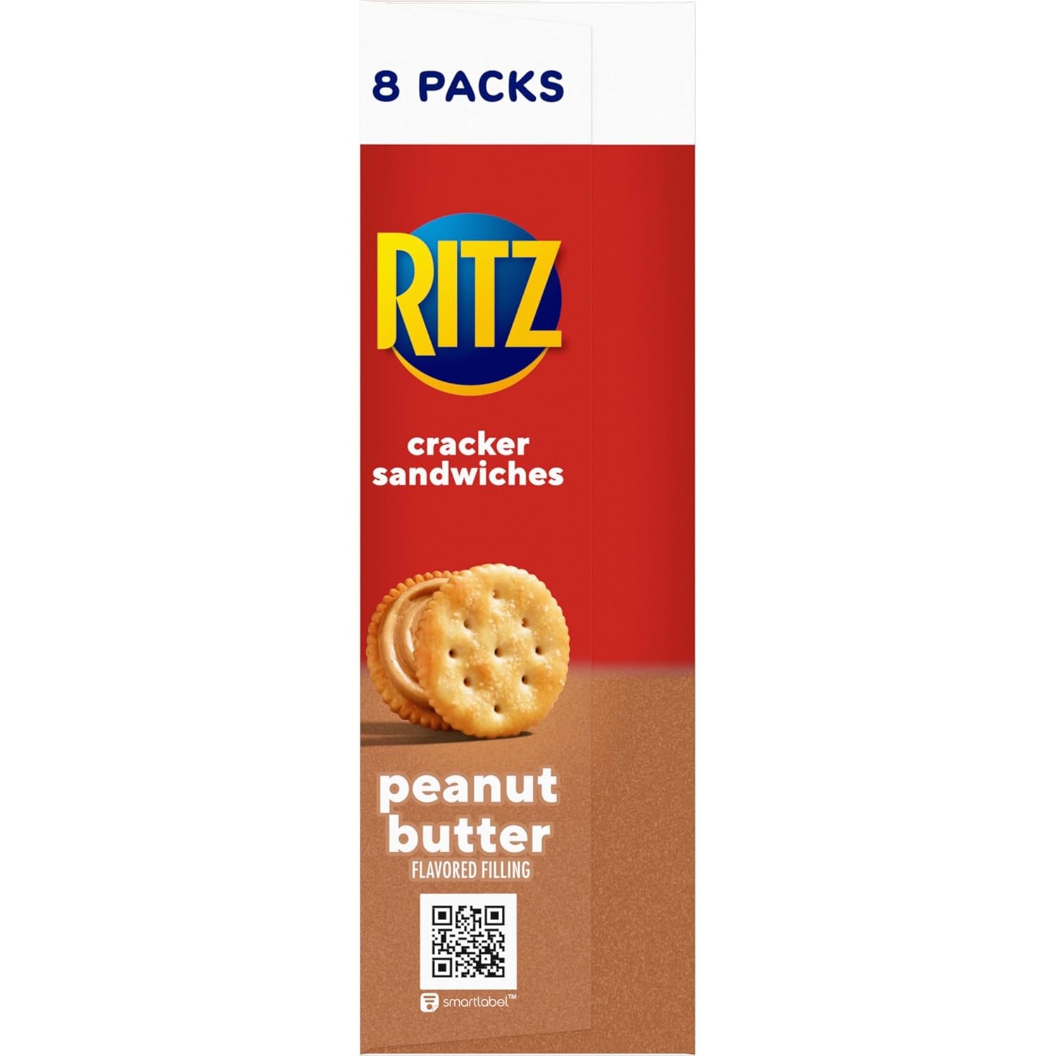 image:imageRITZ Peanut Butter Sandwich Crackers Lunch Snacks 48 Snack Packs 6 Boxes 6 Crackers Per PackPeanut butter