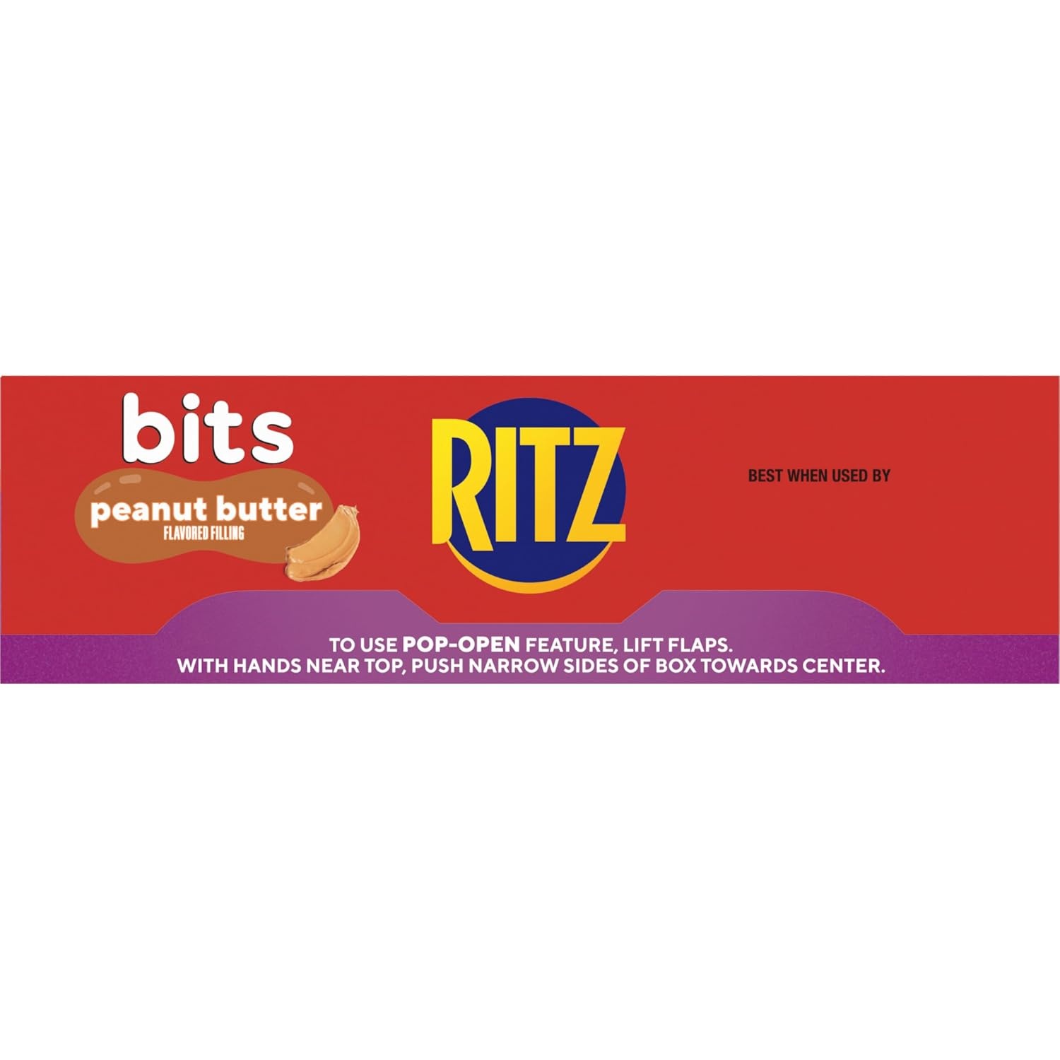 image:imageRITZ Peanut Butter Sandwich Crackers Lunch Snacks 48 Snack Packs 6 Boxes 6 Crackers Per PackPeanut butter