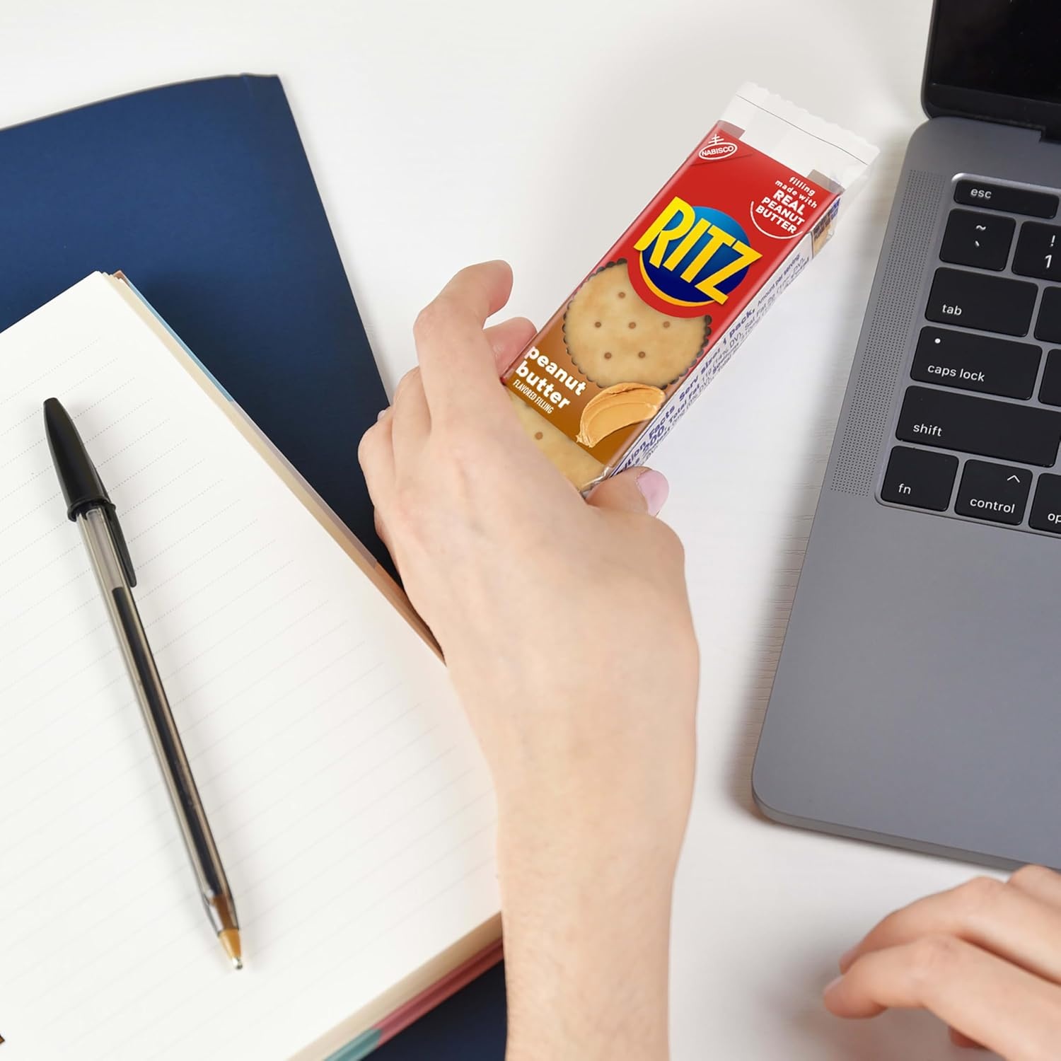 image:imageRITZ Peanut Butter and Cheese Sandwich Crackers Variety Pack Lunch Snacks 32 Snack Packs 6 Crackers Per Pack4368 Ounce Pack of 115