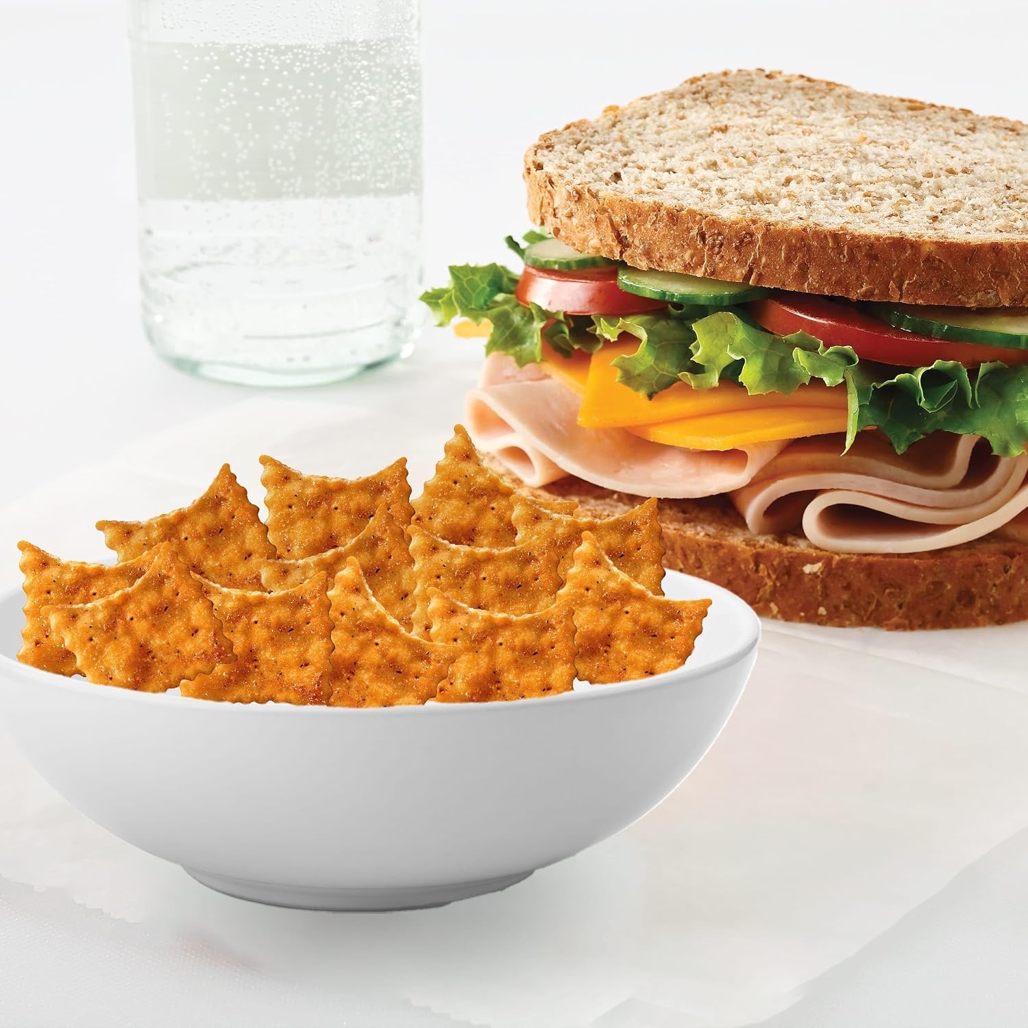 image:imageRITZ Toasted Chips Honey BBQ Crackers Party Snacks 81 oz