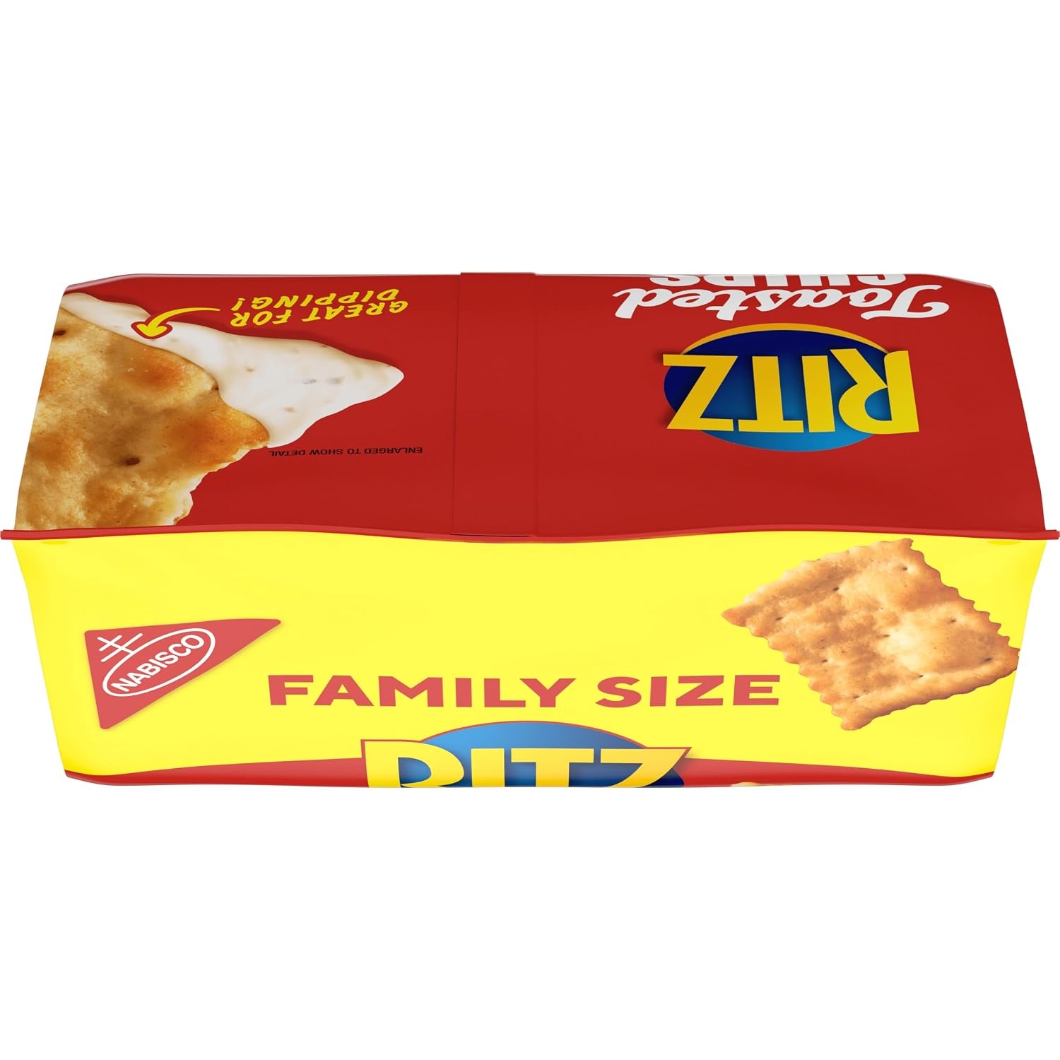 image:imageRITZ Toasted Chips Original Crackers Party Snacks Family Size 114 oz