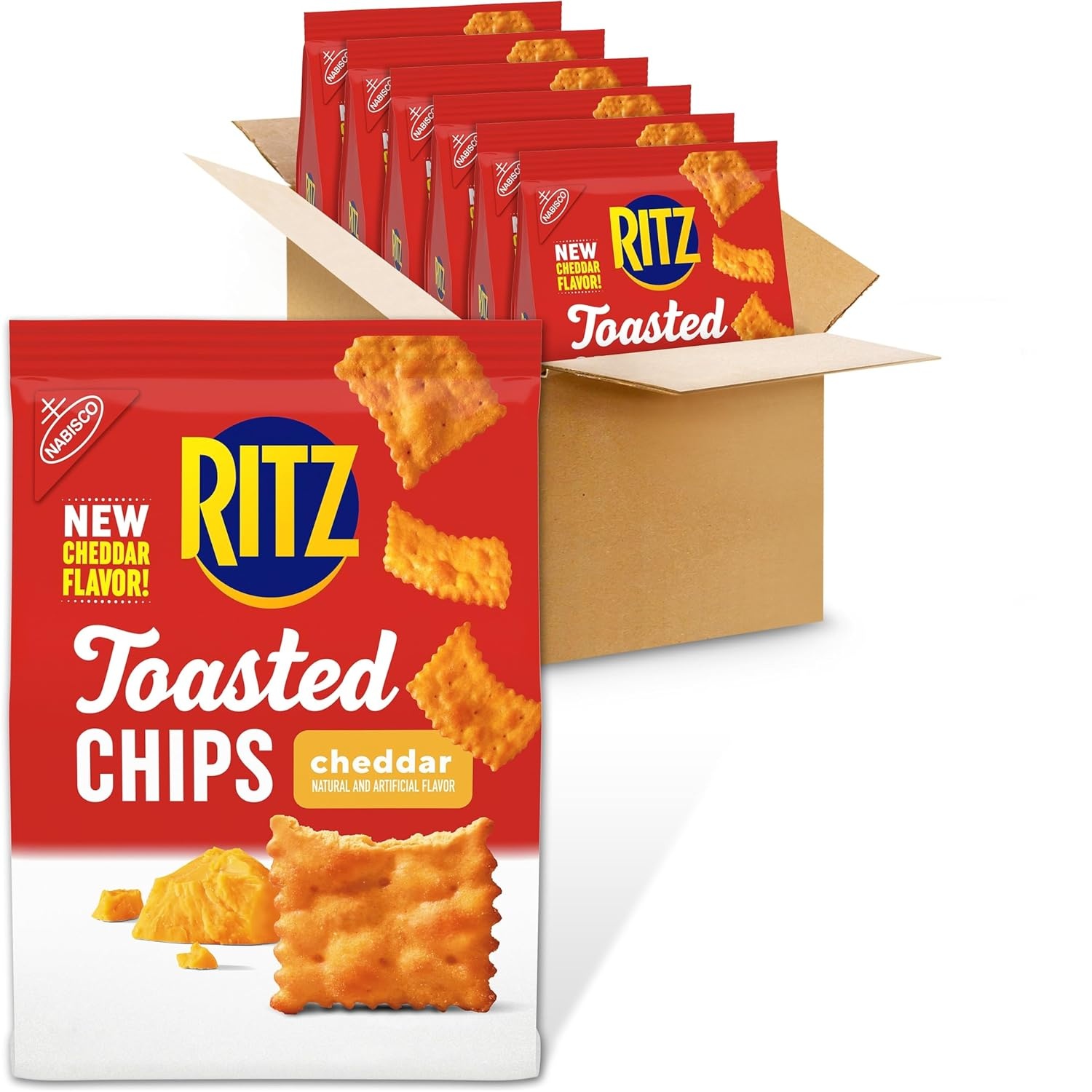 image:imageRITZ Toasted Chips Ranch Crackers Party Snacks 81 ozCheddar Cheese