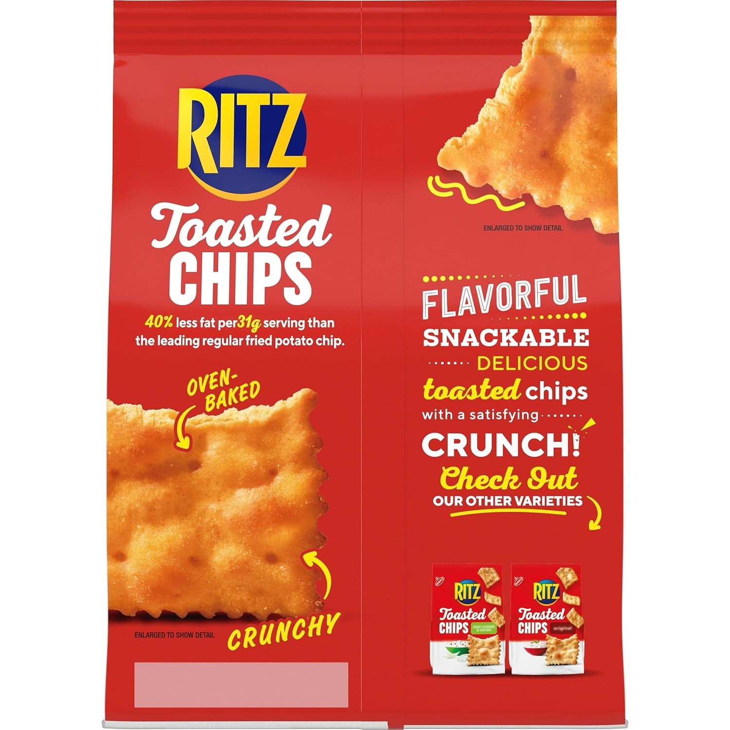 image:imageRITZ Toasted Chips Ranch Crackers Party Snacks 81 ozCheddar Cheese