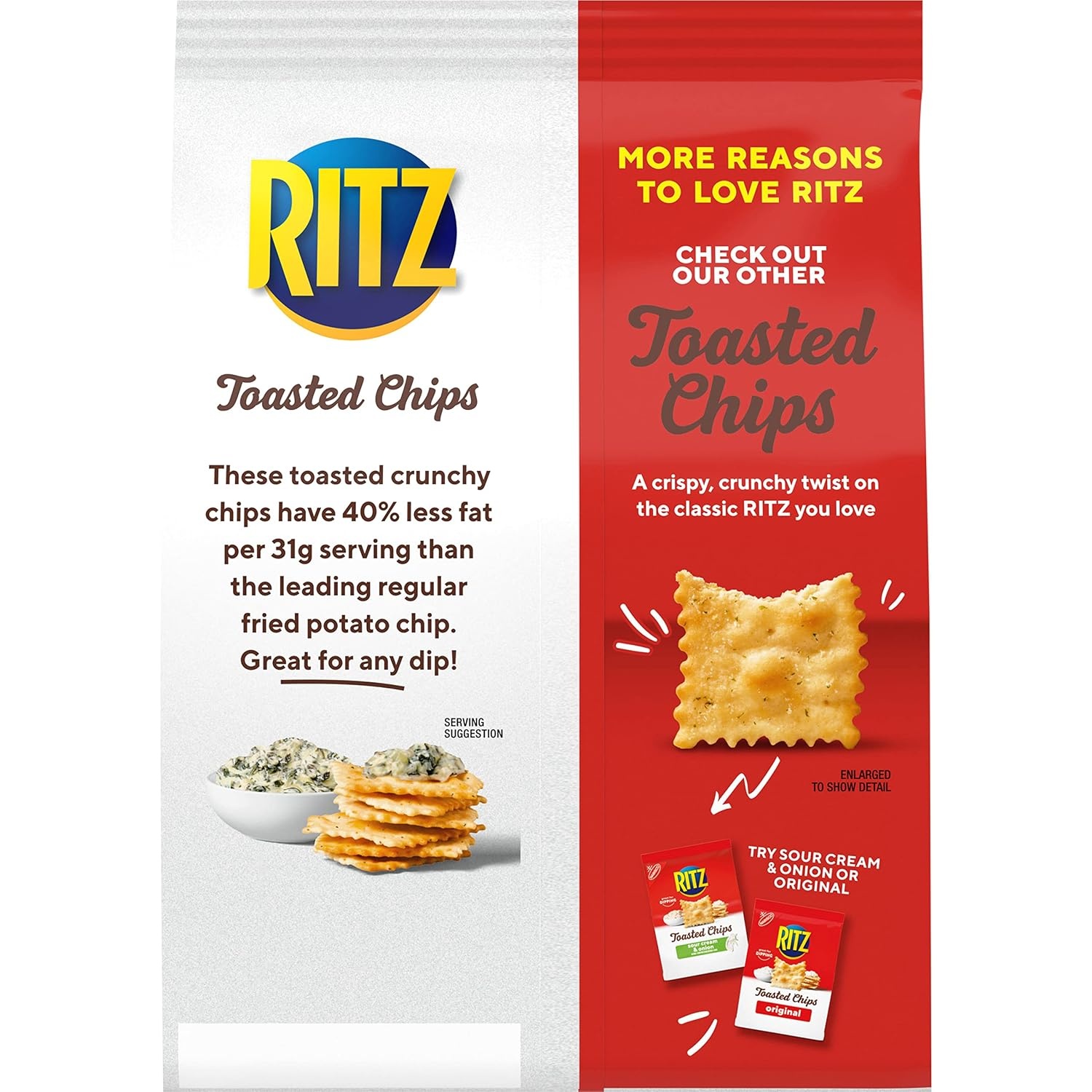 image:imageRITZ Toasted Chips Ranch Crackers Party Snacks 81 ozEverything