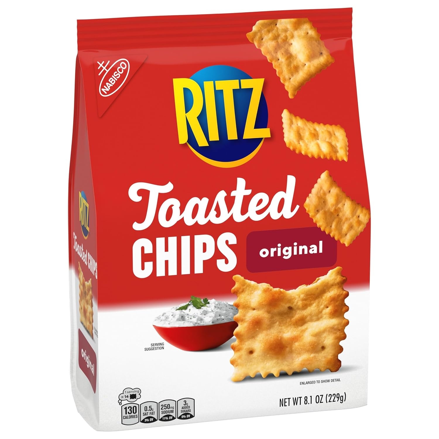 image:imageRITZ Toasted Chips Ranch Crackers Party Snacks 81 ozORIGINAL
