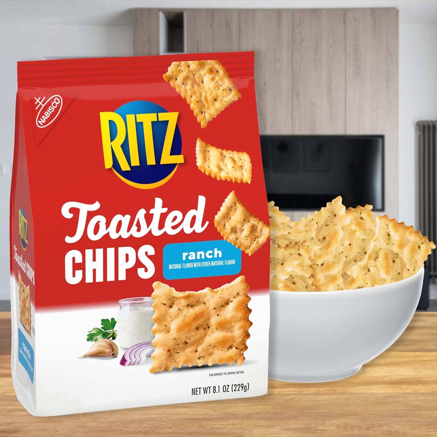 image:imageRITZ Toasted Chips Ranch Crackers Party Snacks 81 ozRanch