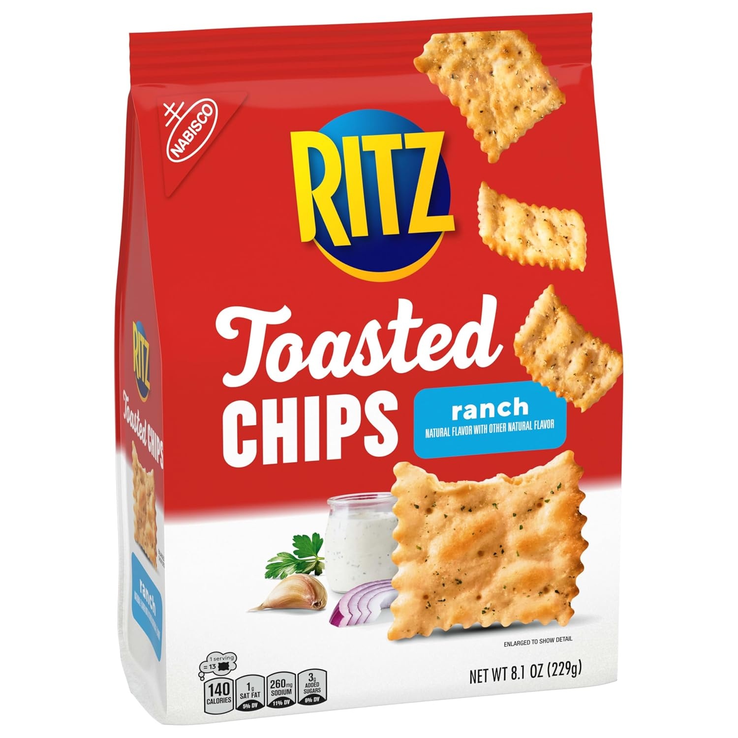 image:imageRITZ Toasted Chips Ranch Crackers Party Snacks 81 ozRanch