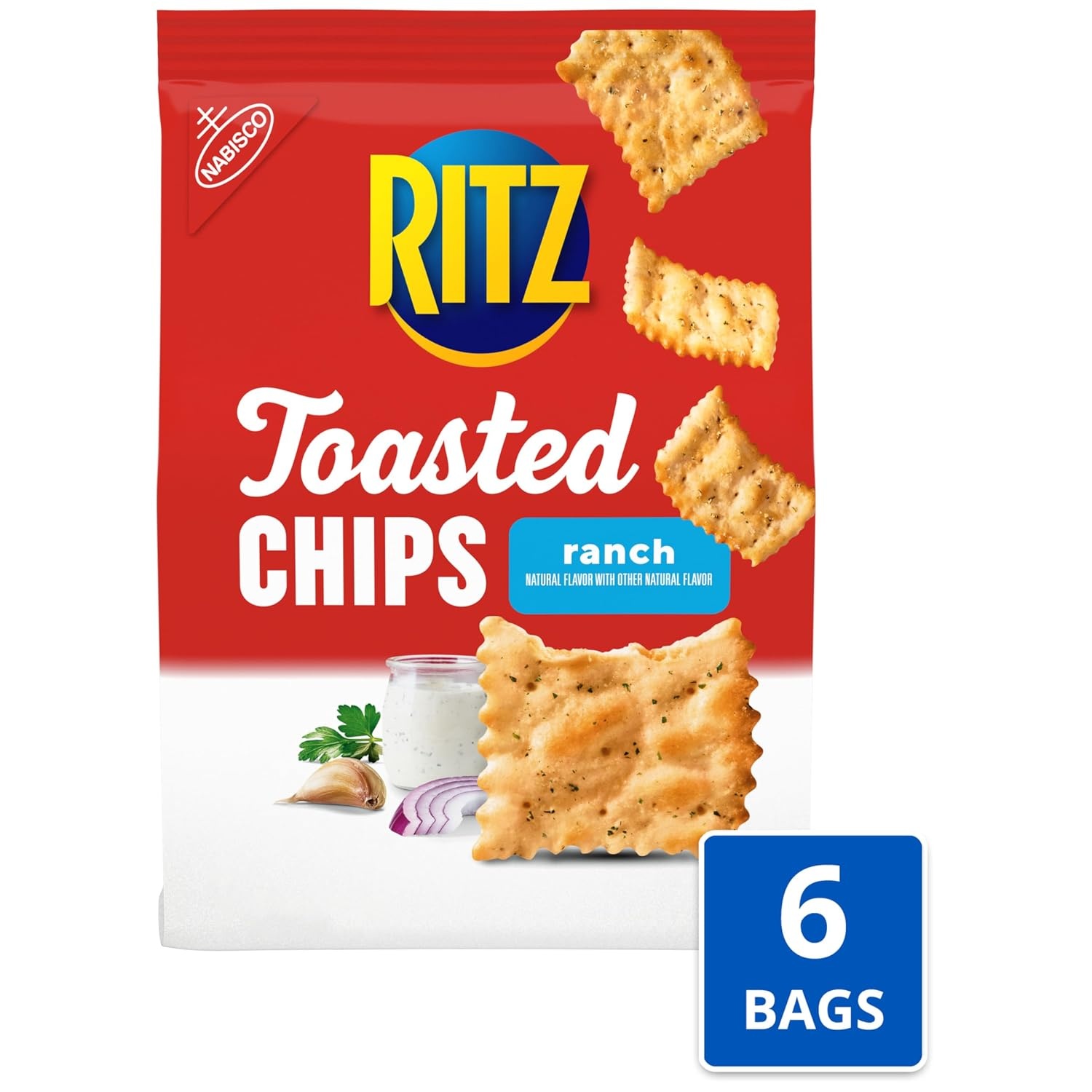 image:imageRITZ Toasted Chips Ranch Crackers Party Snacks 81 ozRanch