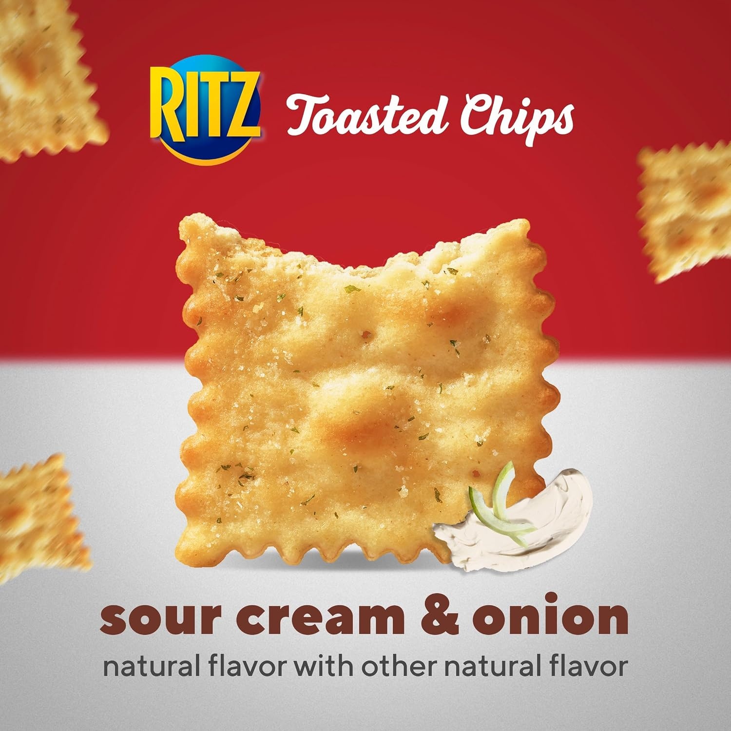 image:imageRITZ Toasted Chips Ranch Crackers Party Snacks 81 ozSour Cream and Onion