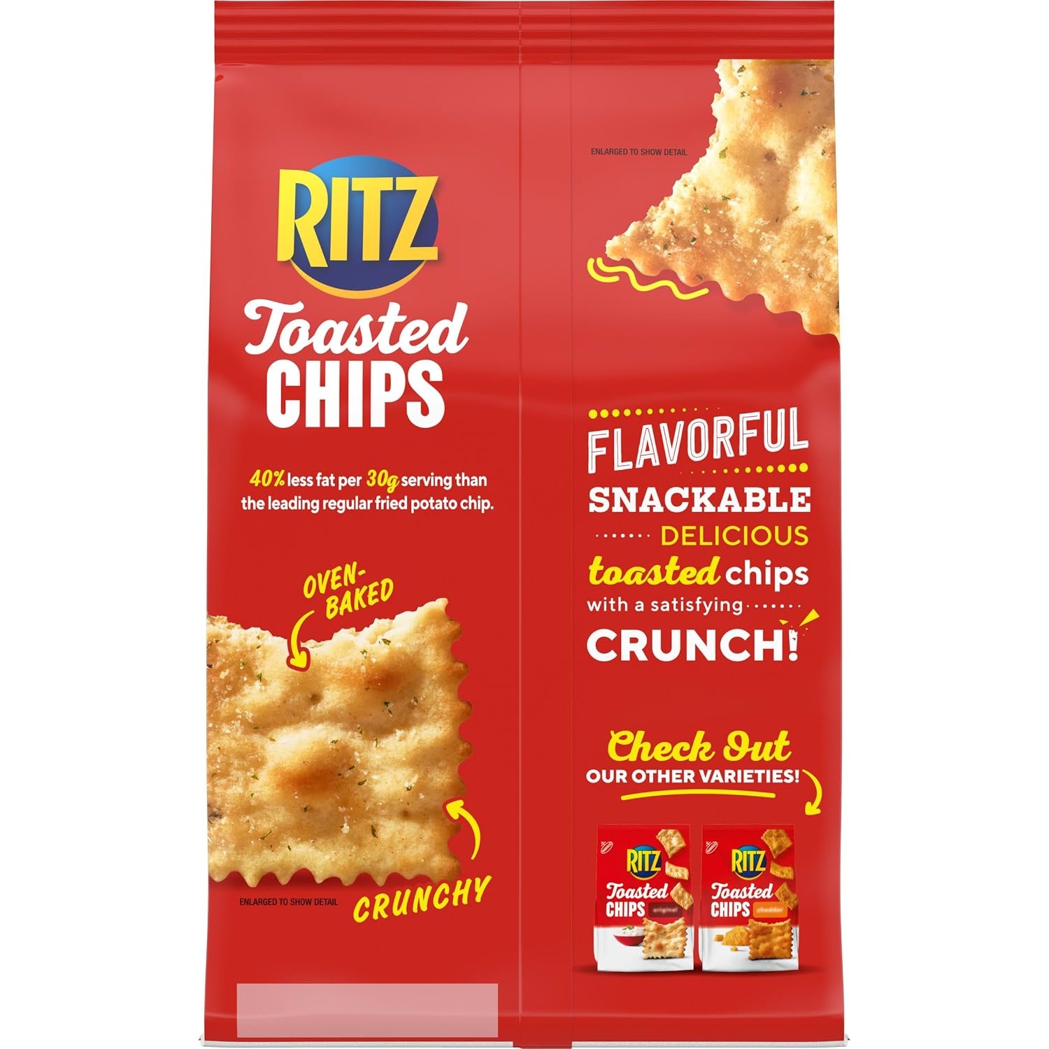 image:imageRITZ Toasted Chips Ranch Crackers Party Snacks 81 ozSour Cream and Onion