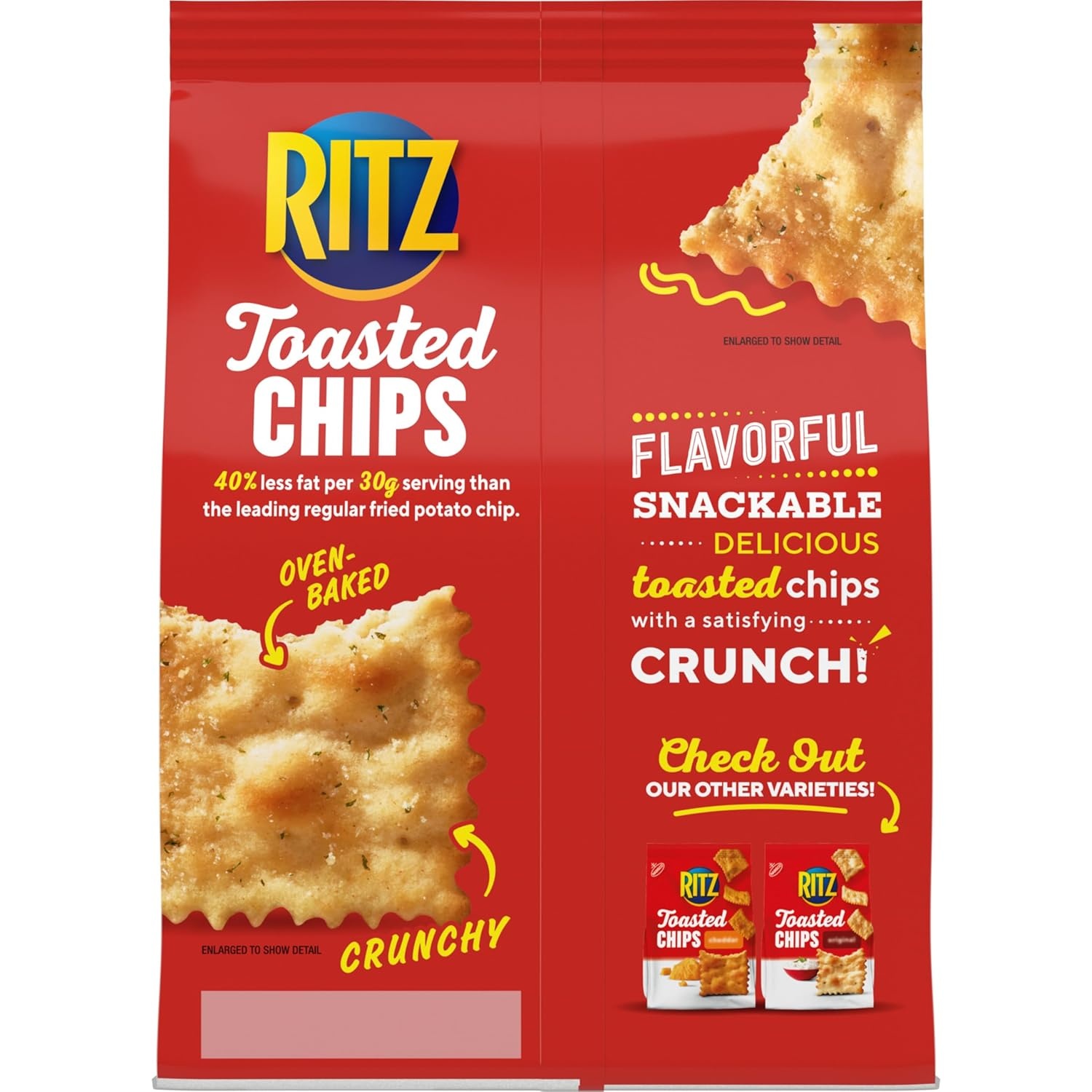 image:imageRITZ Toasted Chips Ranch Crackers Party Snacks 81 ozSour Cream and Onion
