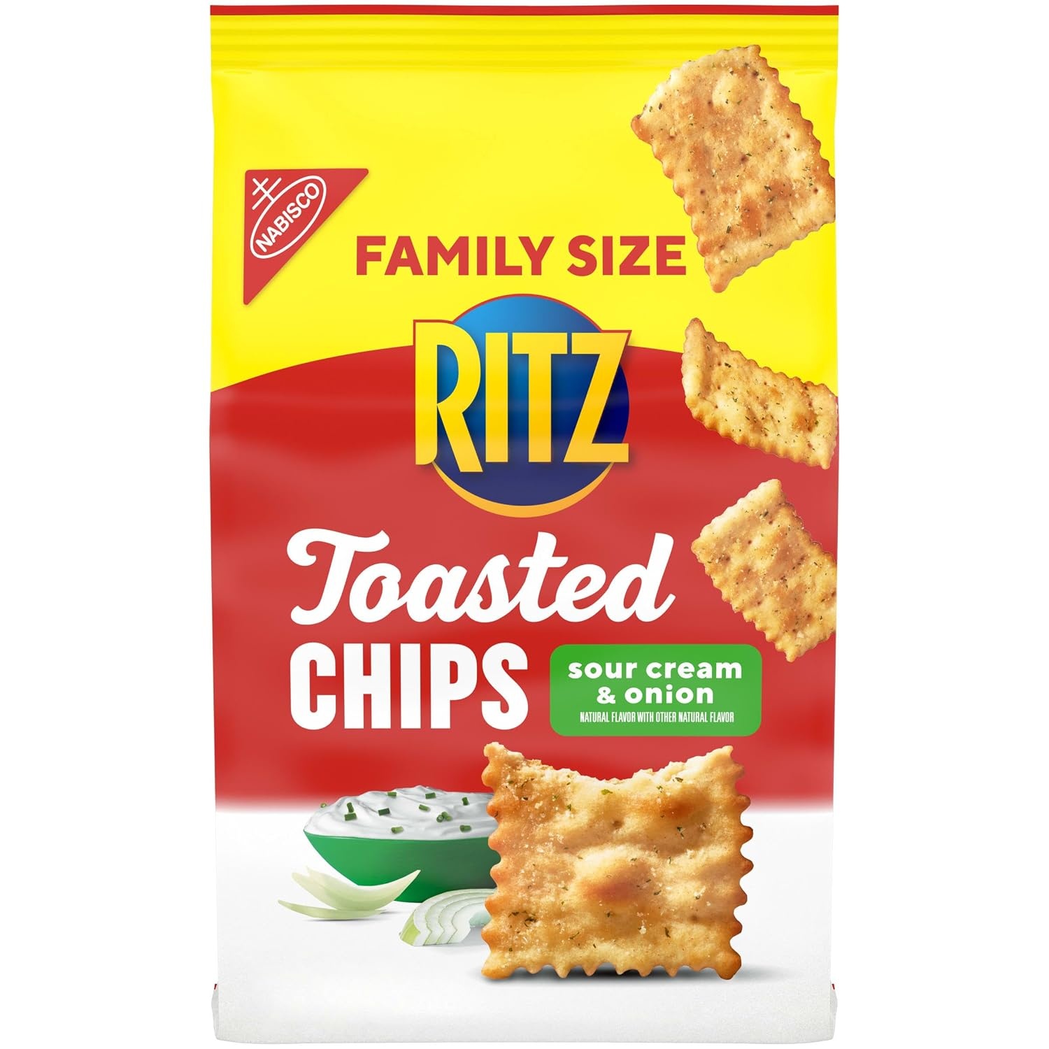 image:imageRITZ Toasted Chips Ranch Crackers Party Snacks 81 ozSour Cream and Onion