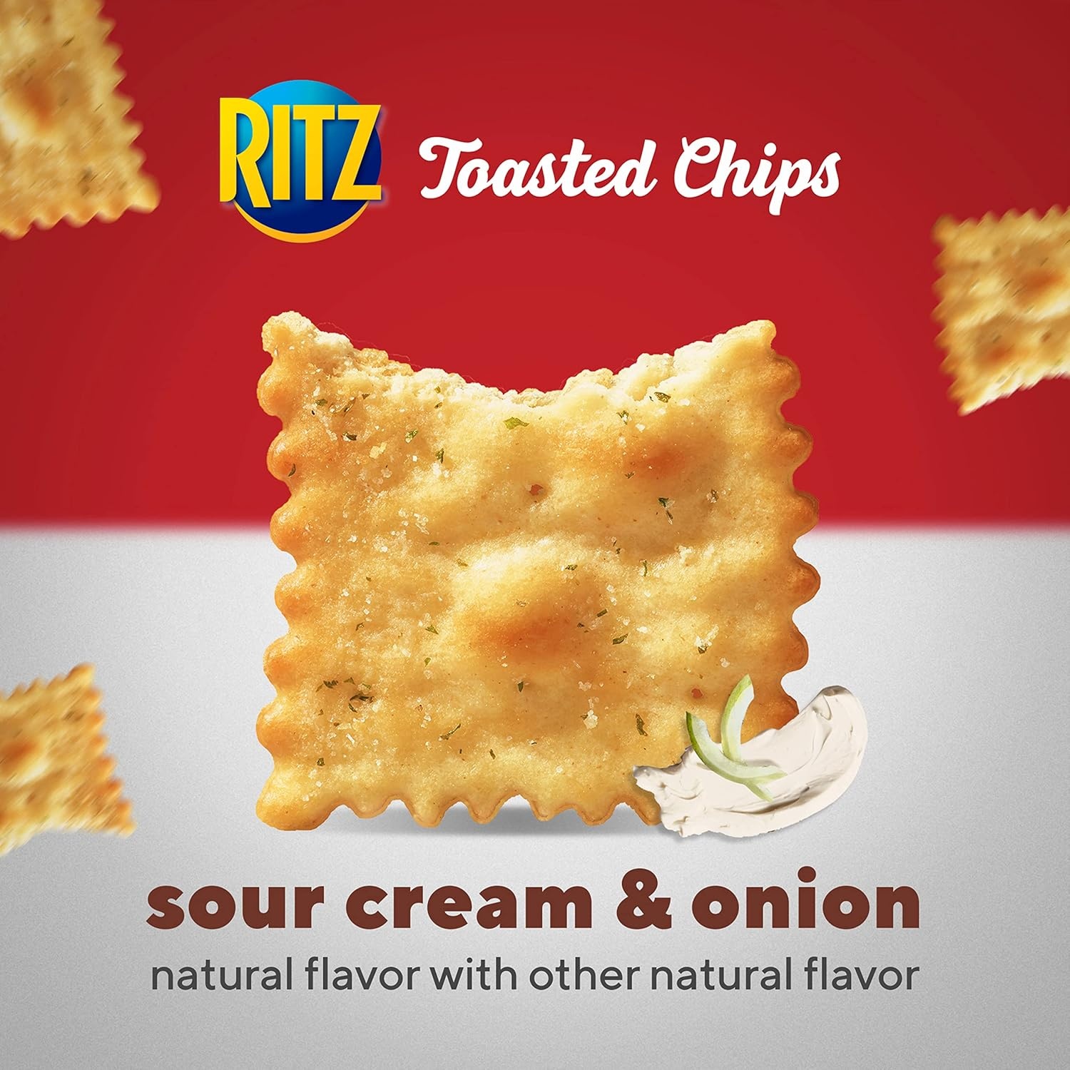 image:imageRITZ Toasted Chips Ranch Crackers Party Snacks 81 ozSour Cream and Onion