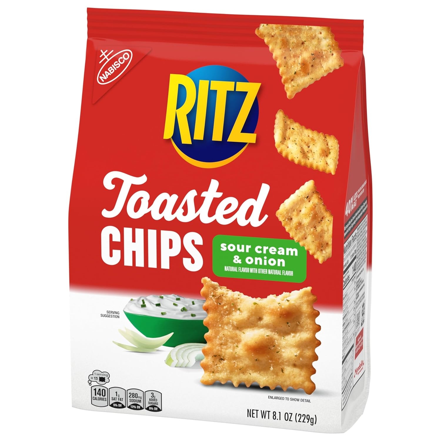 image:imageRITZ Toasted Chips Ranch Crackers Party Snacks 81 ozSour Cream and Onion