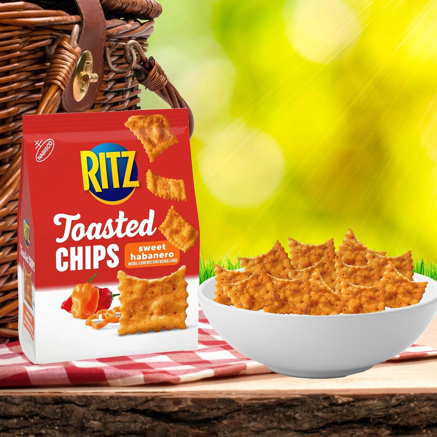 image:imageRITZ Toasted Chips Sweet Habanero Crackers Party Snacks 81 oz