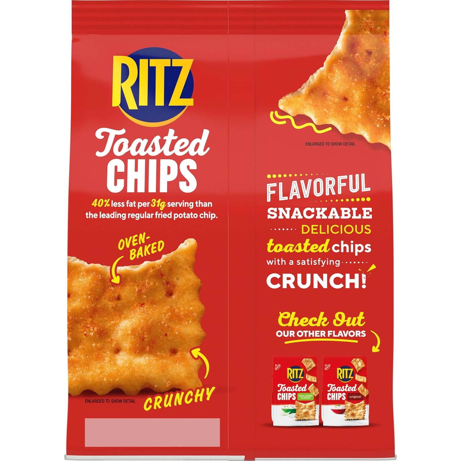 image:imageRITZ Toasted Chips Sweet Habanero Crackers Party Snacks 81 oz