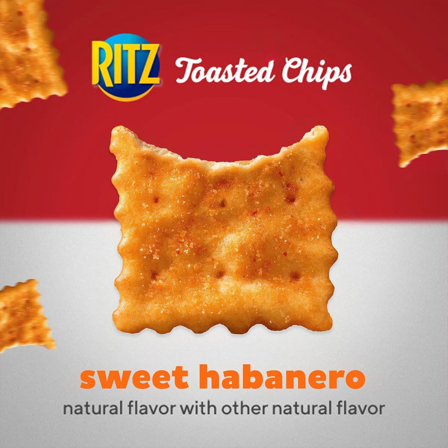 image:imageRITZ Toasted Chips Sweet Habanero Crackers Party Snacks 81 oz