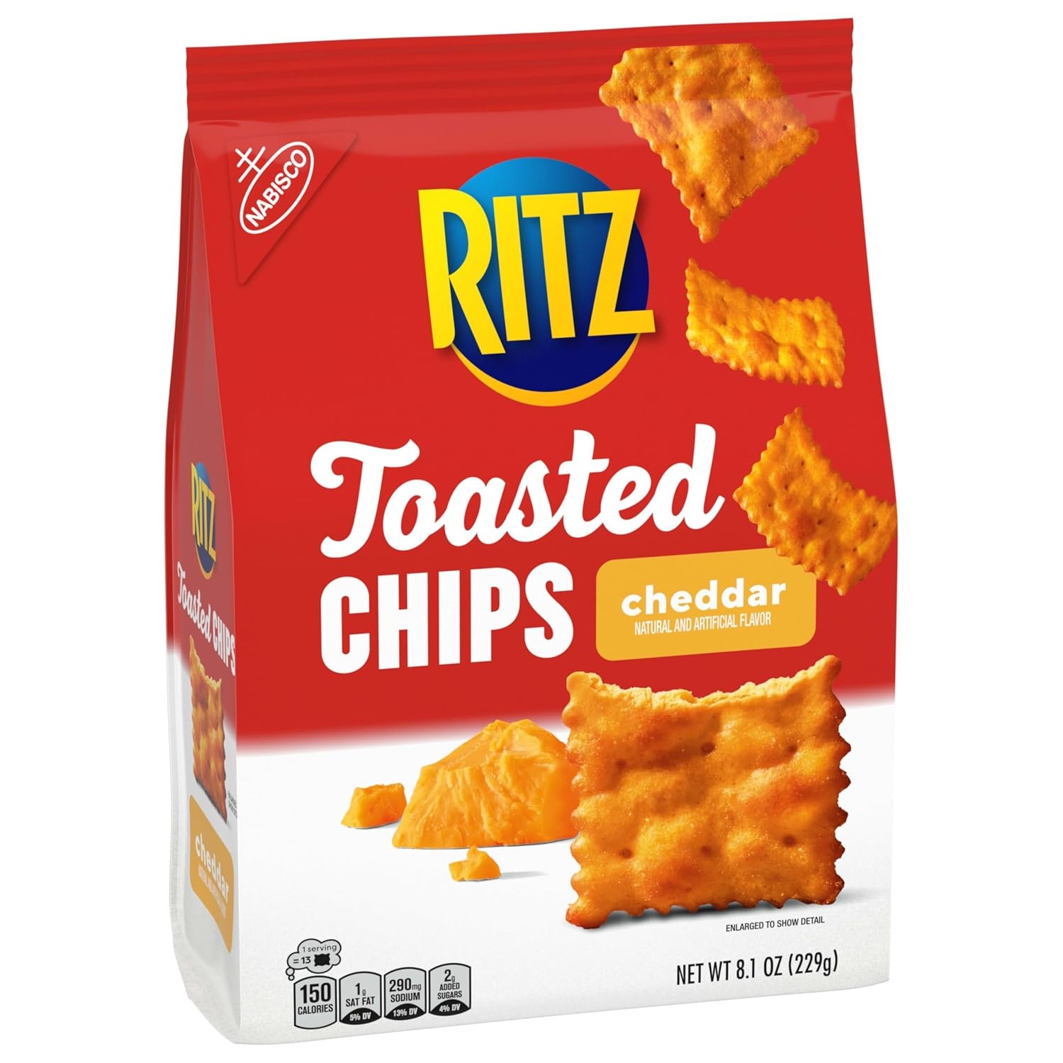 image:imageRITZ Toasted Chips Variety Pack Cheddar Sour Cream and Onion and Original Crackers Party Snacks Bulk Snacks 4 Bags