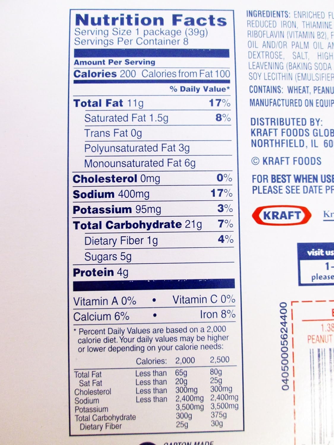 image:imageRitz Snackwich Crackers Cheese Flavour 8x38g 304g107oz Imported from Canadabutter