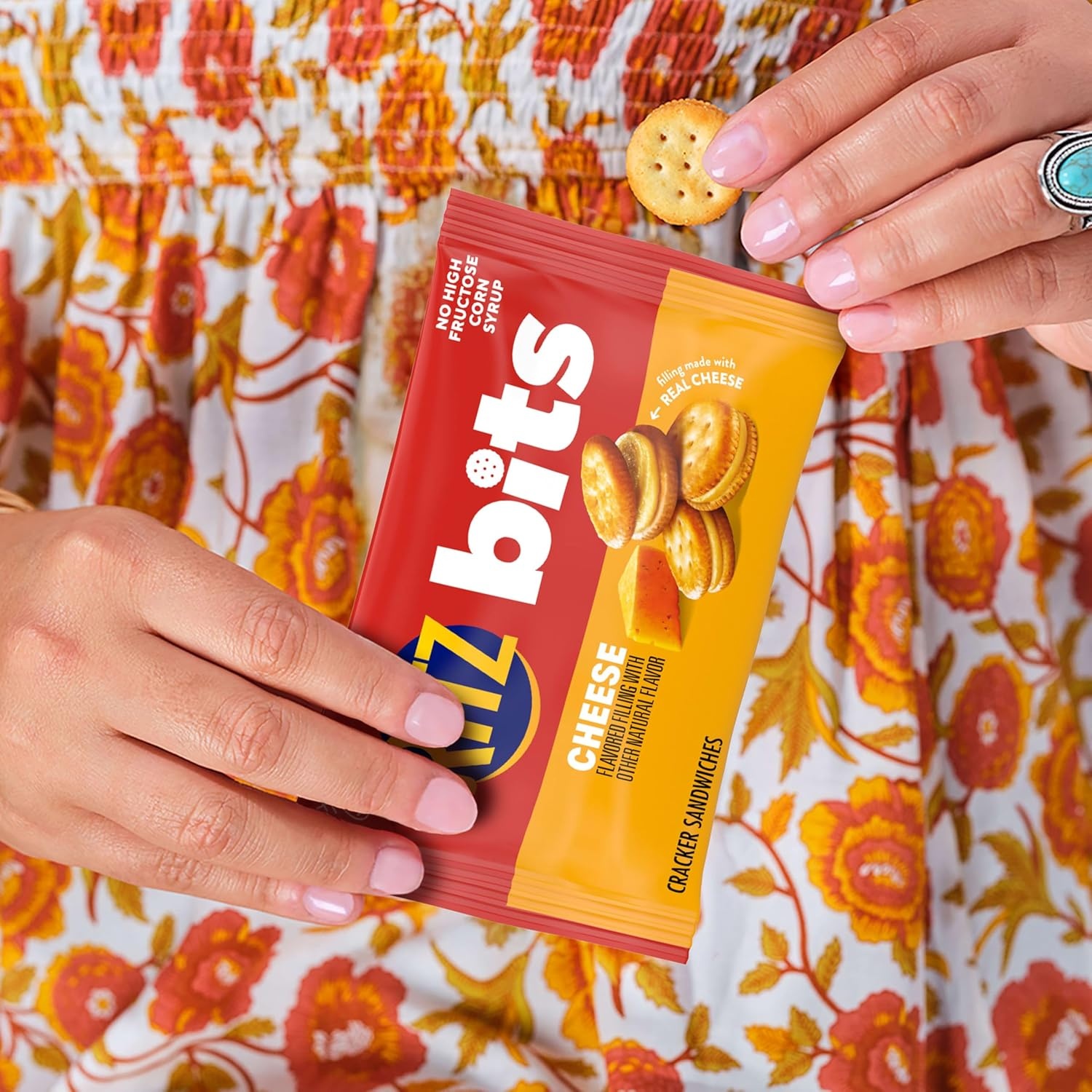 image:imageZbar Chocolate Chip SoftBaked Energy Snack Bars RITZ Bits Cheese Sandwich Crackers and OREO Minis Chocolate Sandwich Cookies On the Go Snacks Variety Pack 15 Count