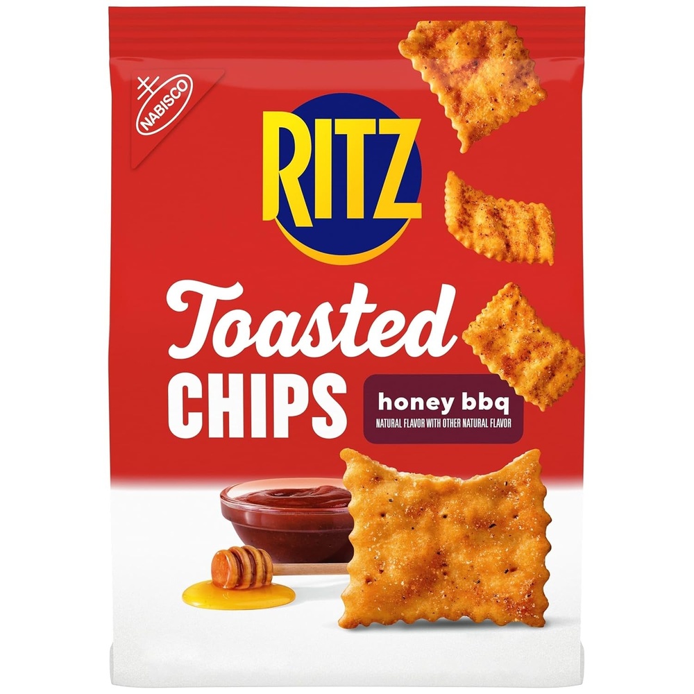 image:imageRITZ Toasted Chips Honey BBQ Crackers Party Snacks 81 oz