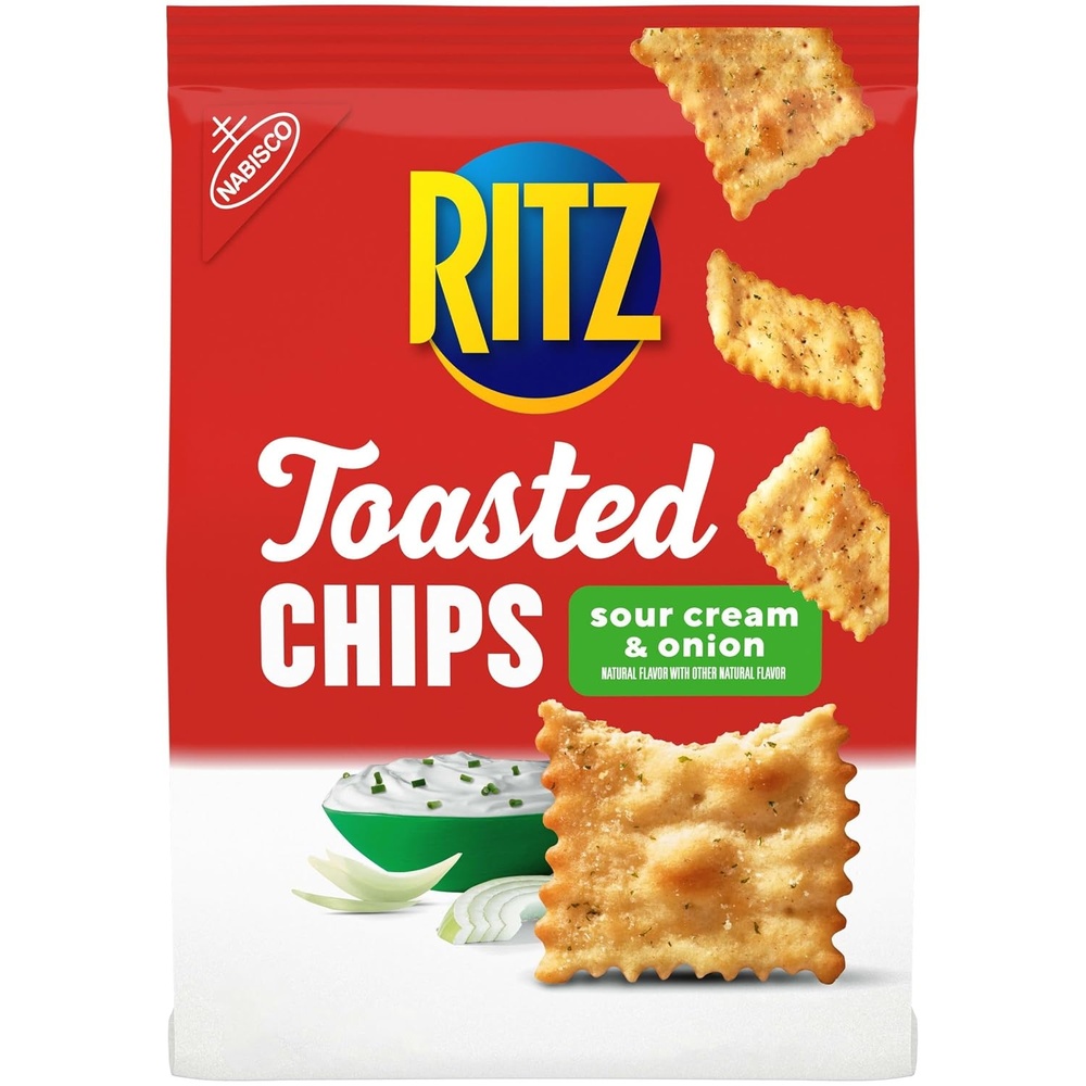 image:imageRITZ Toasted Chips Ranch Crackers Party Snacks 81 ozSour Cream and Onion