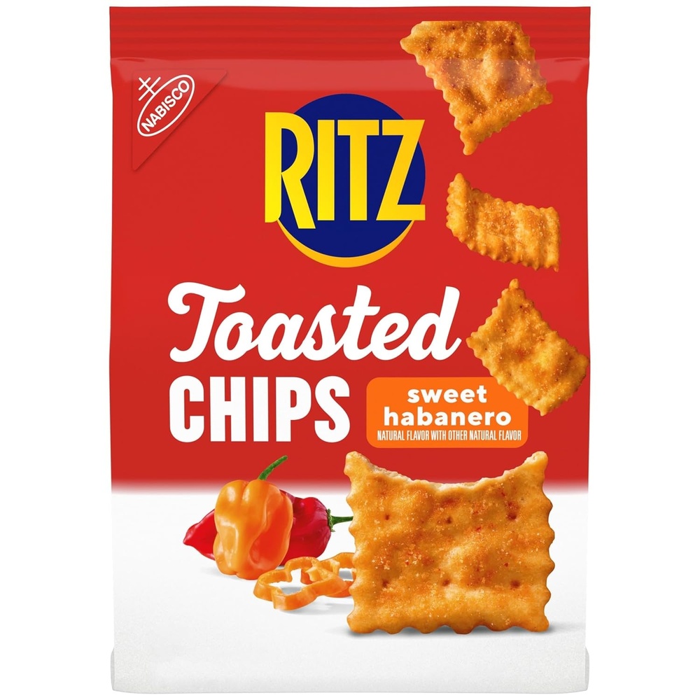 image:imageRITZ Toasted Chips Sweet Habanero Crackers Party Snacks 81 oz