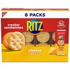 image:imageRITZ Cheese Sandwich Crackers Lunch Snacks 8 Snack Packs 6 Crackers Per Pack