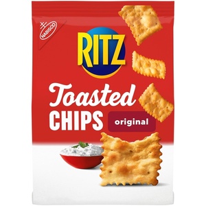 RITZ Toasted Chips Ranch Crackers, Party Snacks, 8.1 oz(ORIGINAL)