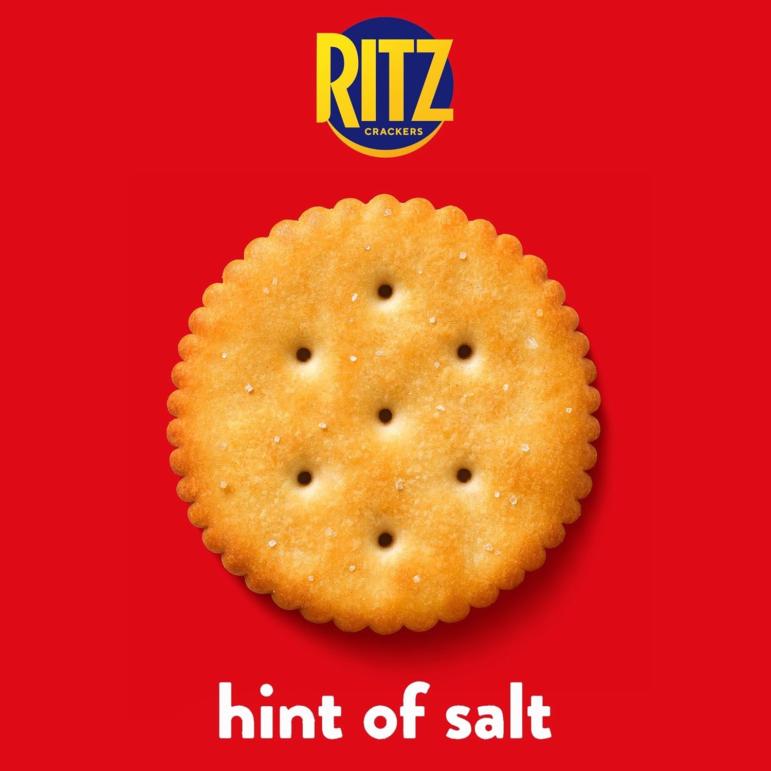 image:imageRITZ Hint of Salt Crackers Snacks for Kids and Adults Lunch Snacks 137 oz
