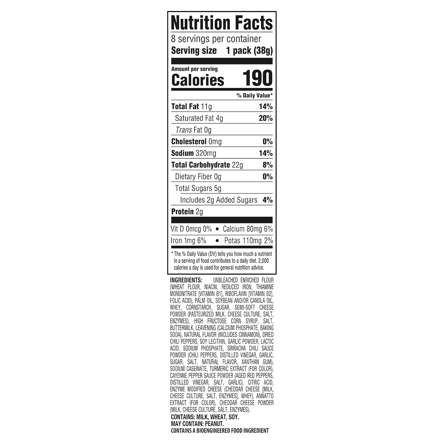 image:imageRITZ Peanut Butter Sandwich Crackers 4g Protein 20 Snack PacksSpicy Cheddar