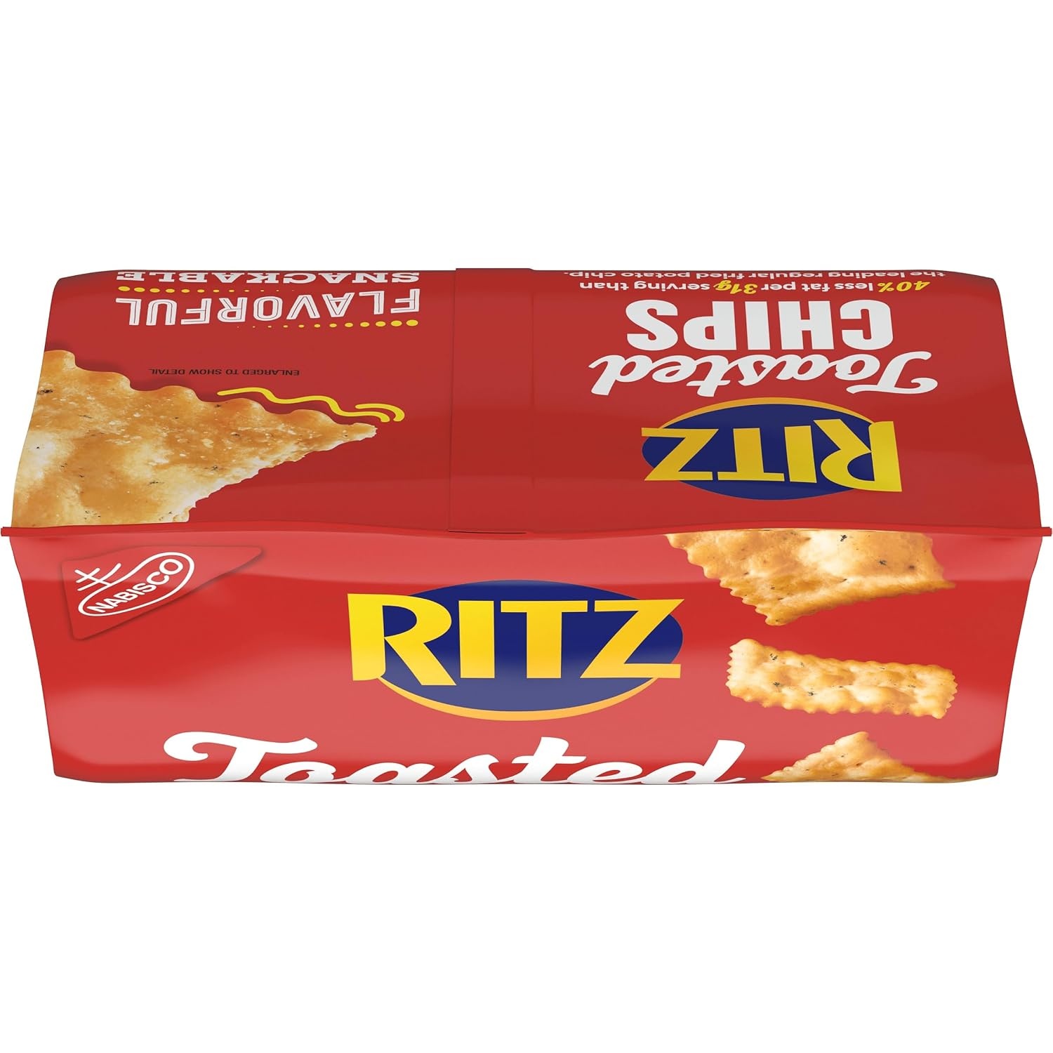 image:imageRITZ Toasted Chips Roasted Garlic Crackers Party Snacks 81 oz