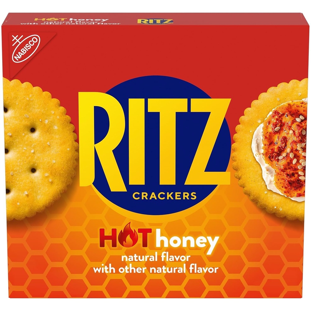 image:imageRITZ Hot Honey Crackers Snacks for Kids and Adults Lunch Snacks 137 oz